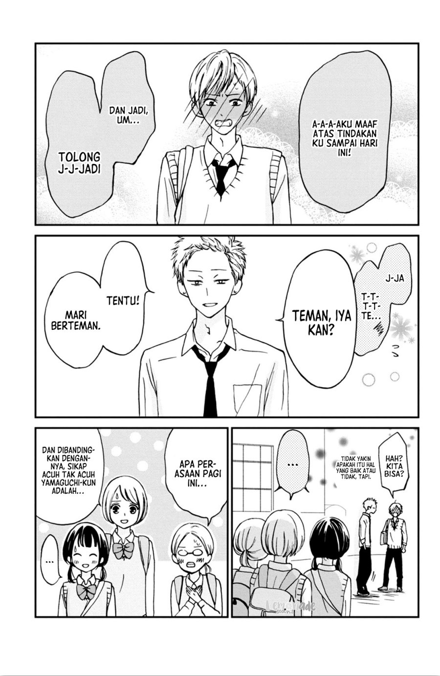 Yamaguchi-kun wa Warukunai Chapter 4