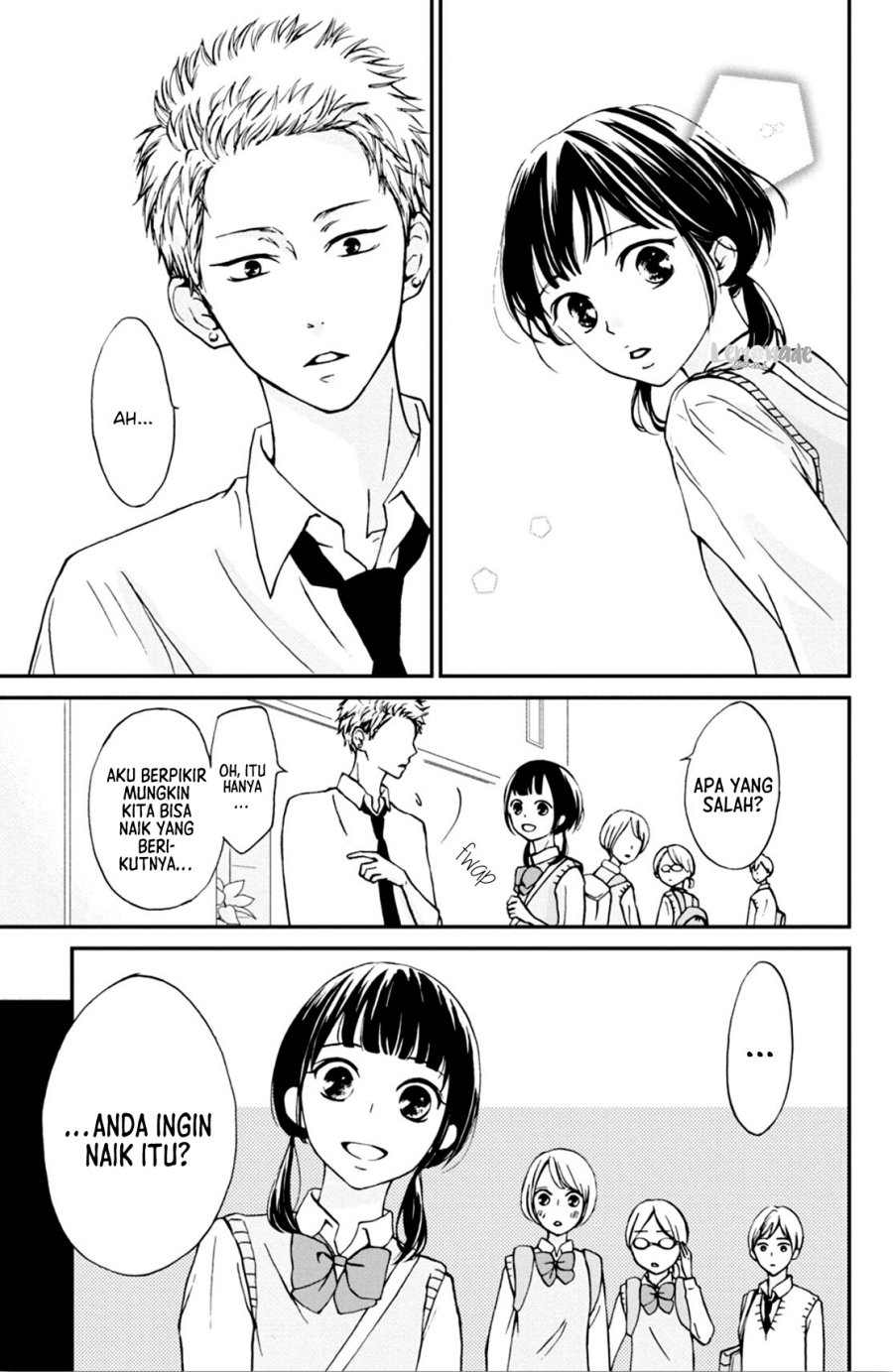 Yamaguchi-kun wa Warukunai Chapter 4