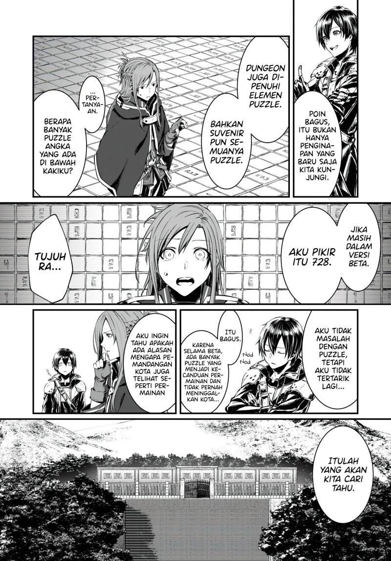 Sword Art Online: Progressive – Canon of the Golden Rule Chapter 1