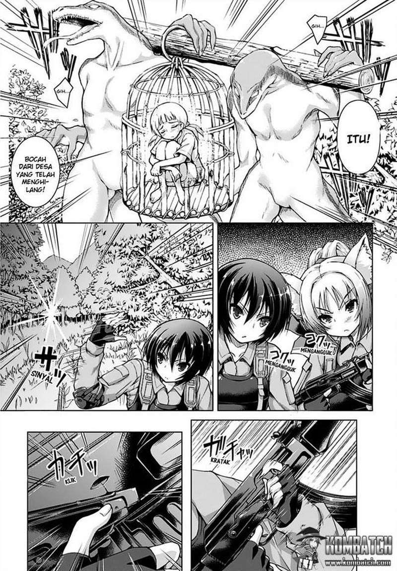 Gunota ga Mahou Sekai ni Tensei Shitara, Gendai Heiki de Guntai Harem o Tsukucchaimashita!? Chapter 01