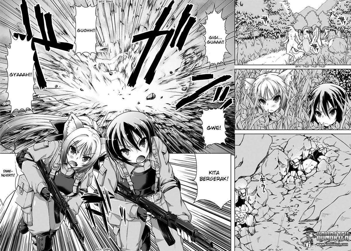 Gunota ga Mahou Sekai ni Tensei Shitara, Gendai Heiki de Guntai Harem o Tsukucchaimashita!? Chapter 01