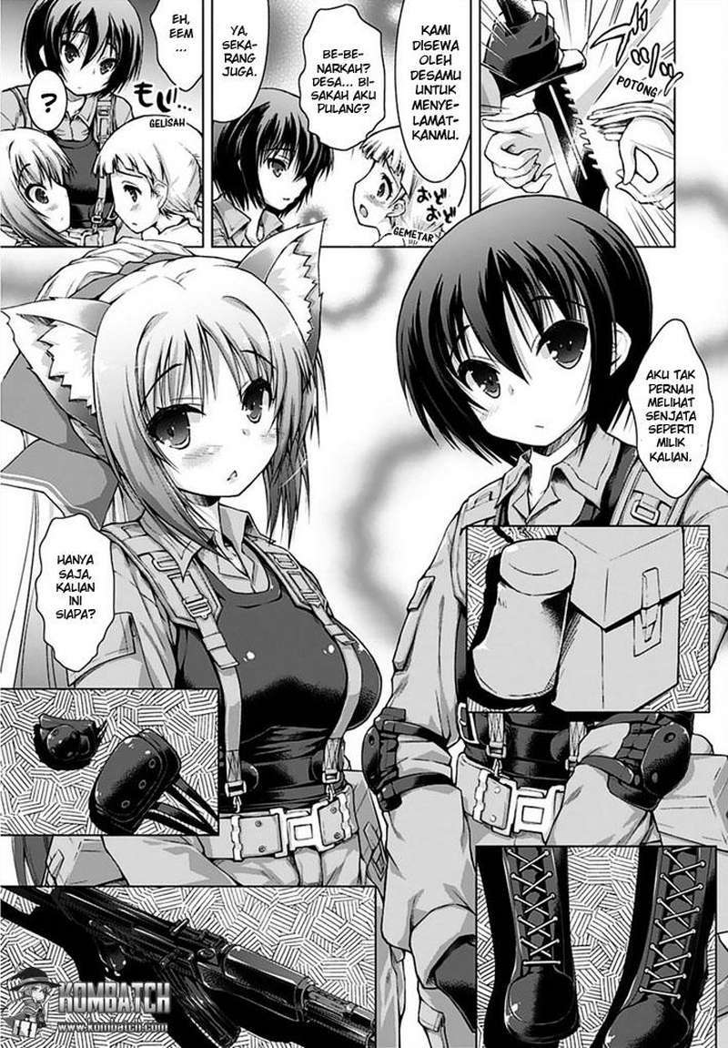 Gunota ga Mahou Sekai ni Tensei Shitara, Gendai Heiki de Guntai Harem o Tsukucchaimashita!? Chapter 01