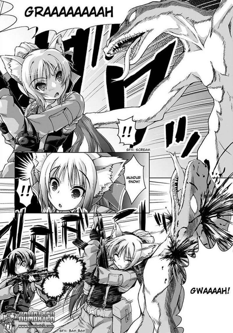 Gunota ga Mahou Sekai ni Tensei Shitara, Gendai Heiki de Guntai Harem o Tsukucchaimashita!? Chapter 01