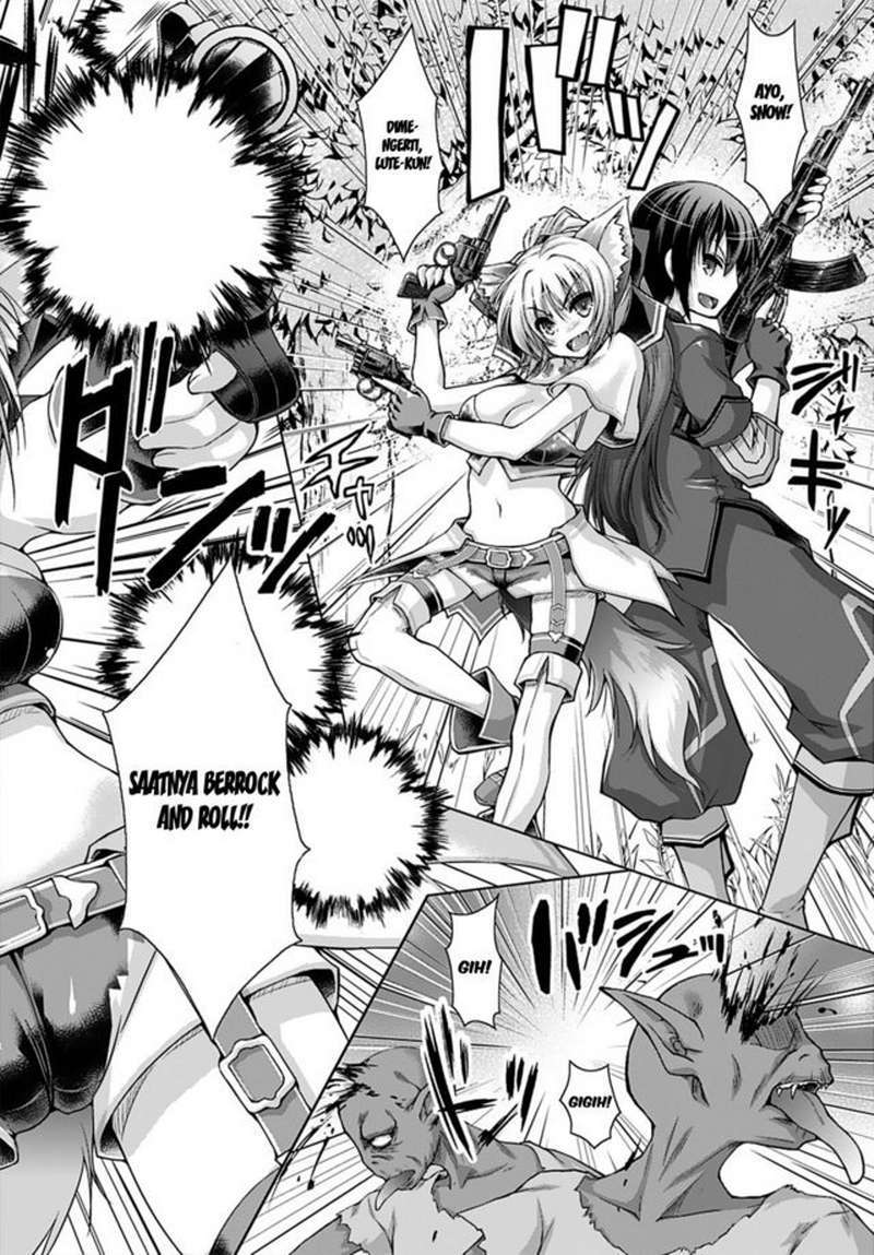 Gunota ga Mahou Sekai ni Tensei Shitara, Gendai Heiki de Guntai Harem o Tsukucchaimashita!? Chapter 08