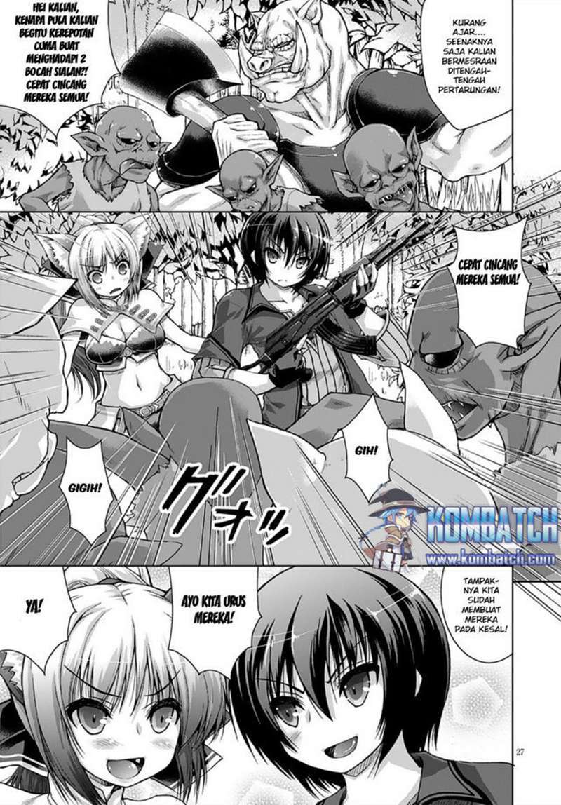 Gunota ga Mahou Sekai ni Tensei Shitara, Gendai Heiki de Guntai Harem o Tsukucchaimashita!? Chapter 08