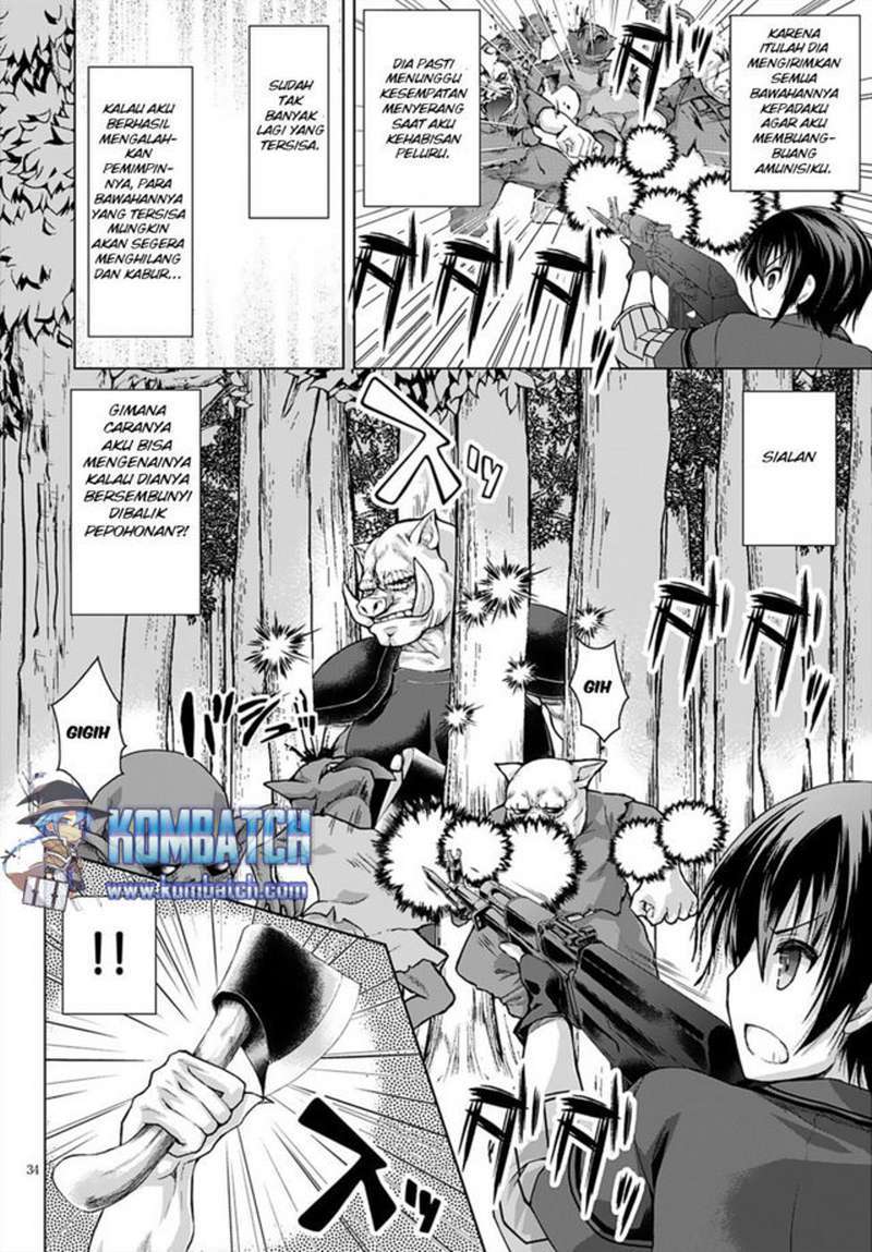 Gunota ga Mahou Sekai ni Tensei Shitara, Gendai Heiki de Guntai Harem o Tsukucchaimashita!? Chapter 08