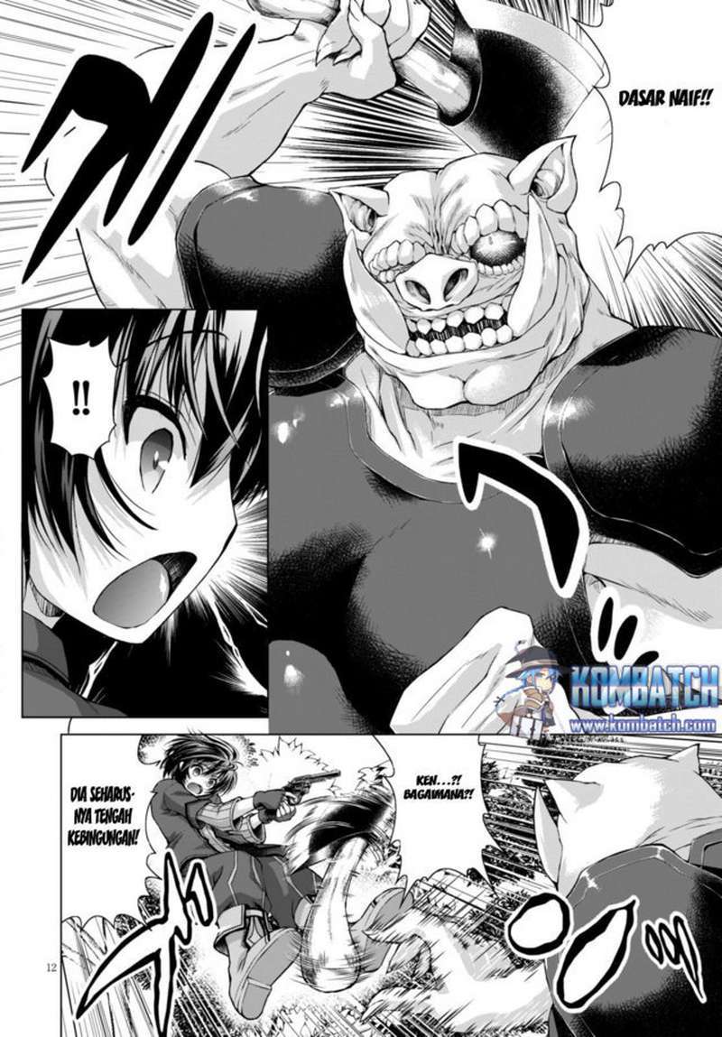 Gunota ga Mahou Sekai ni Tensei Shitara, Gendai Heiki de Guntai Harem o Tsukucchaimashita!? Chapter 09