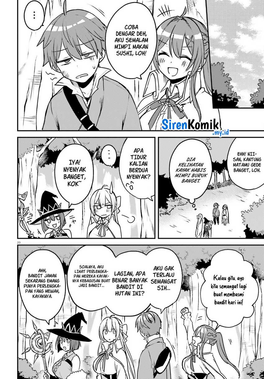 Imouto ga Onna Kishi Gakuen ni Nyuugaku Shitara Naze ka Kyuukoku no Eiyuu ni narimashita. Boku ga. Chapter 3