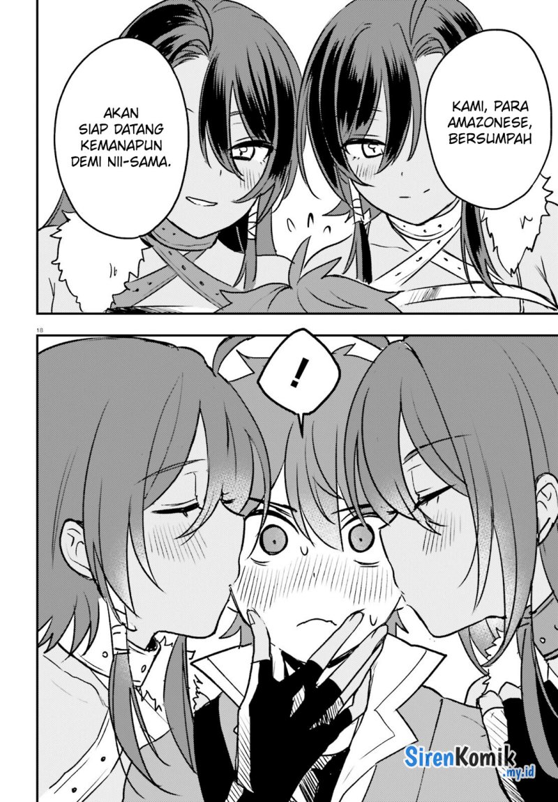 Imouto ga Onna Kishi Gakuen ni Nyuugaku Shitara Naze ka Kyuukoku no Eiyuu ni narimashita. Boku ga. Chapter 9