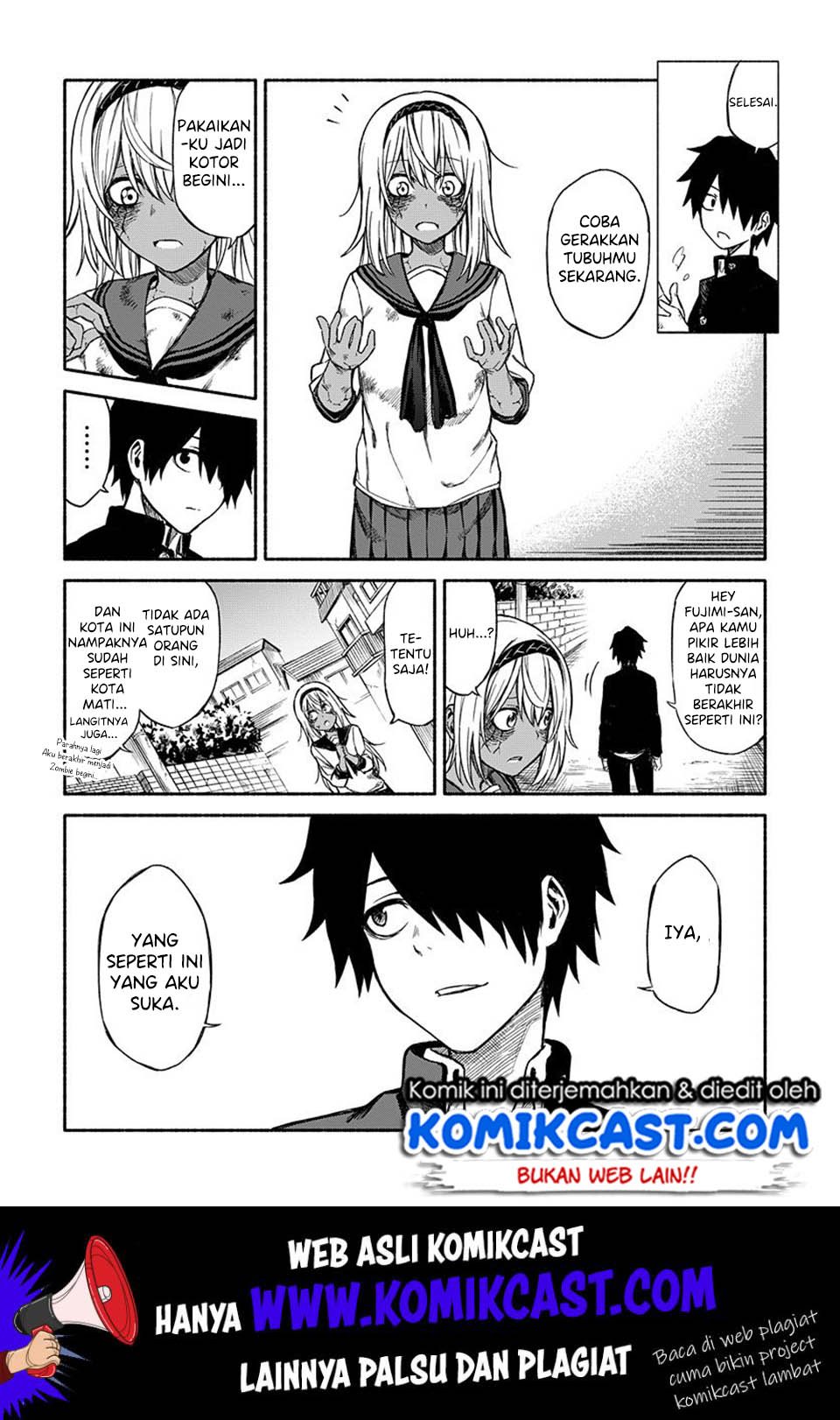 Zombi Shoujo no Fujimi-san Chapter 1