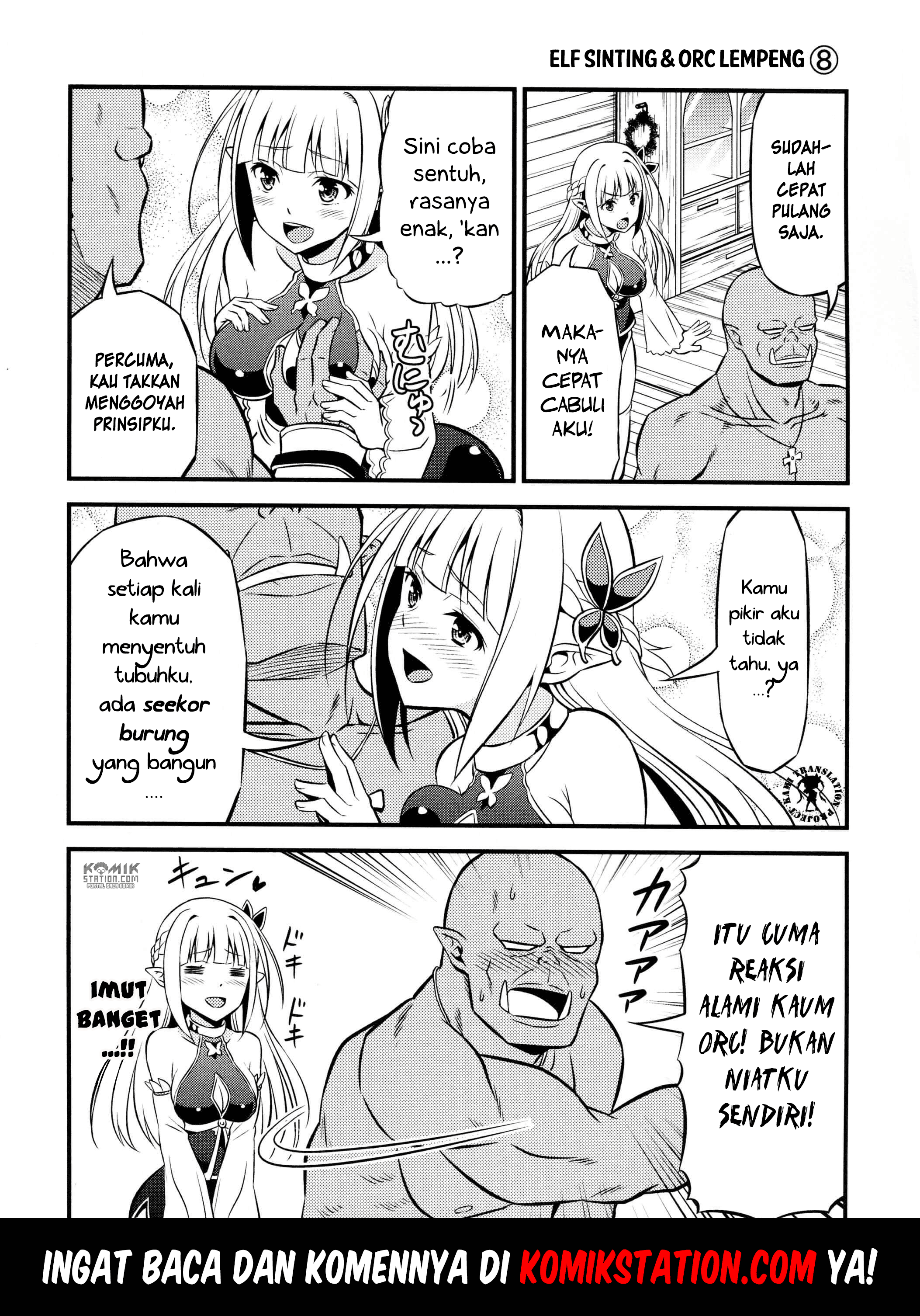 Hentai Elf to Majime Orc Chapter 1