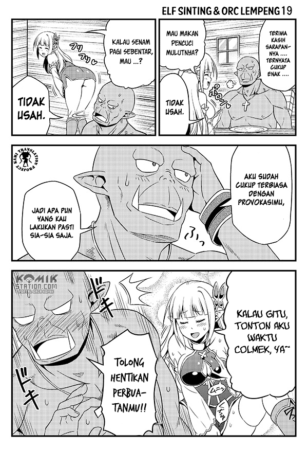 Hentai Elf to Majime Orc Chapter 3