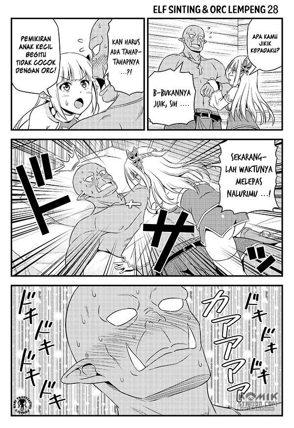 Hentai Elf to Majime Orc Chapter 4