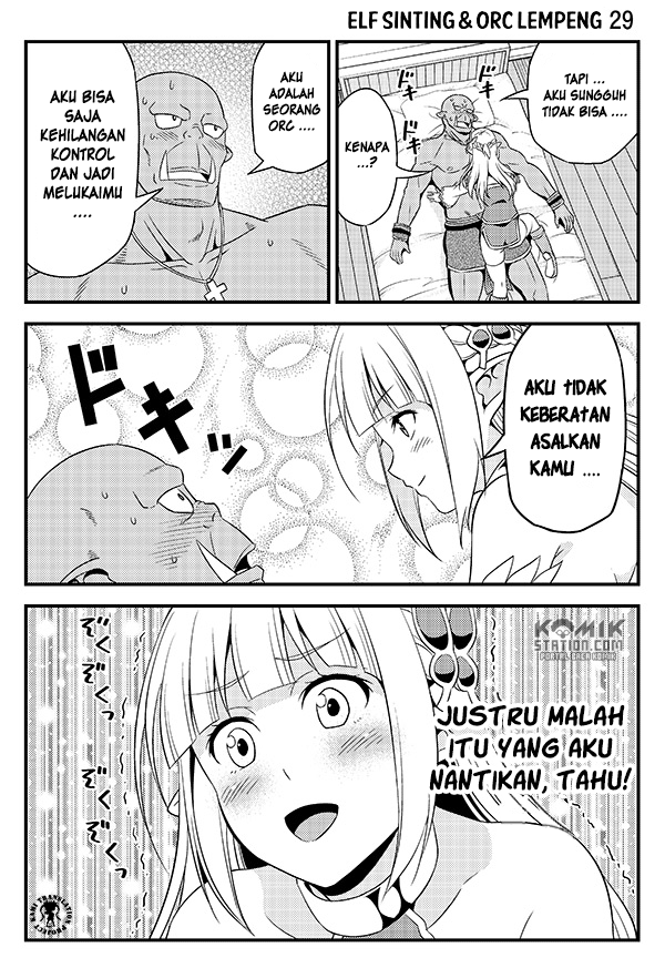 Hentai Elf to Majime Orc Chapter 4