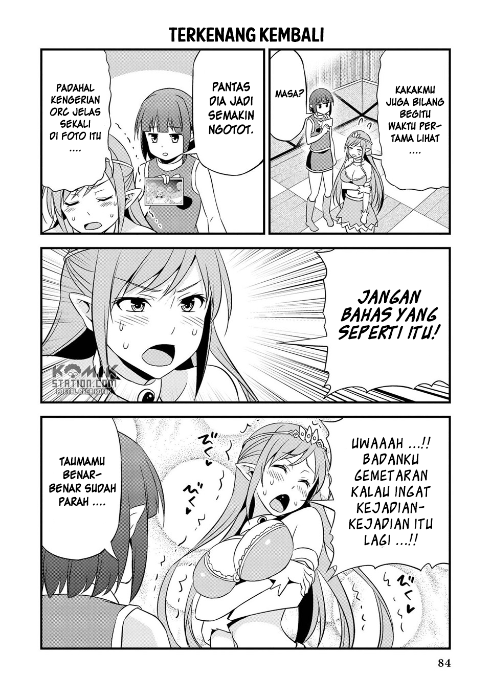 Hentai Elf to Majime Orc Chapter 9.8