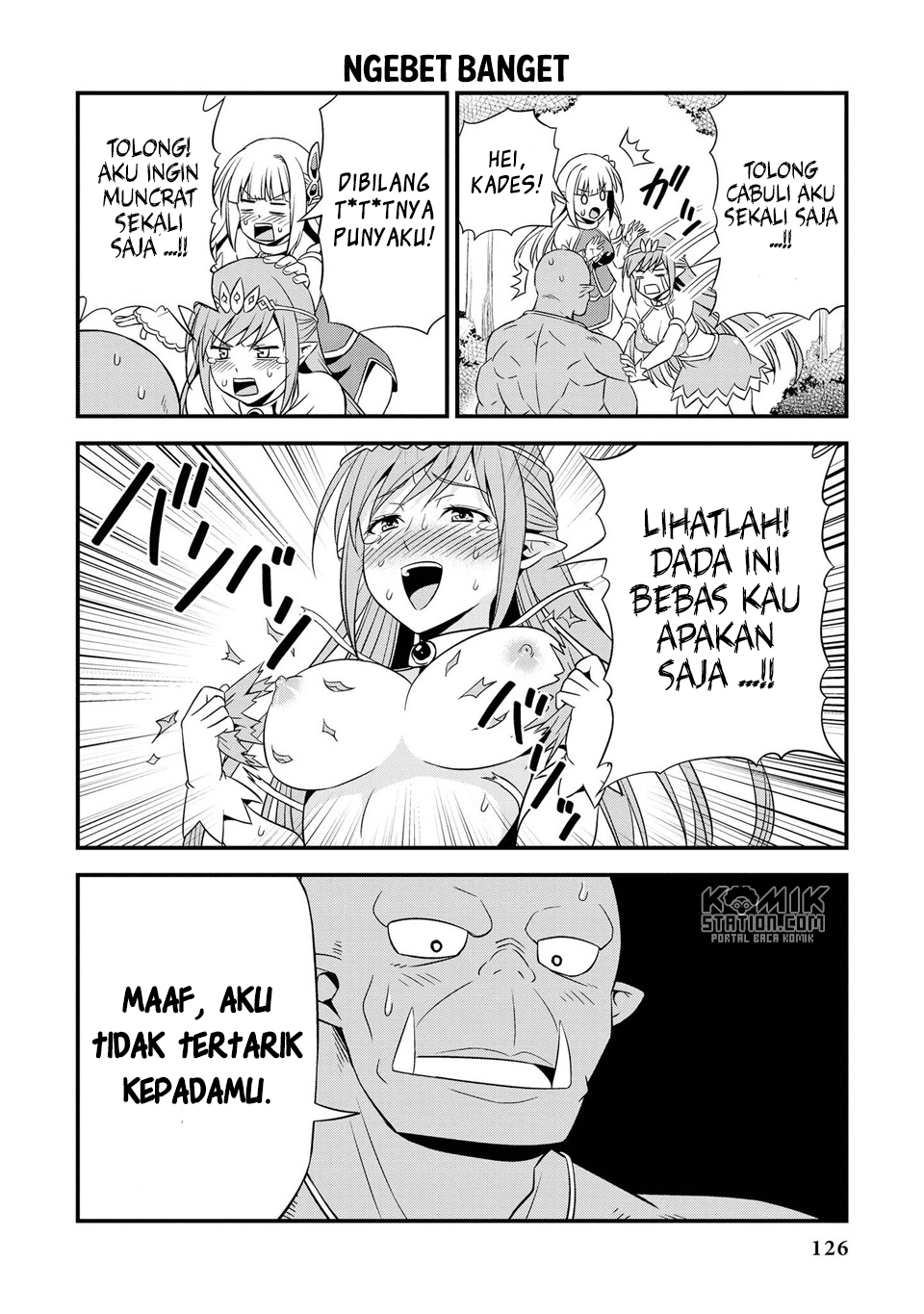 Hentai Elf to Majime Orc Chapter 9.9