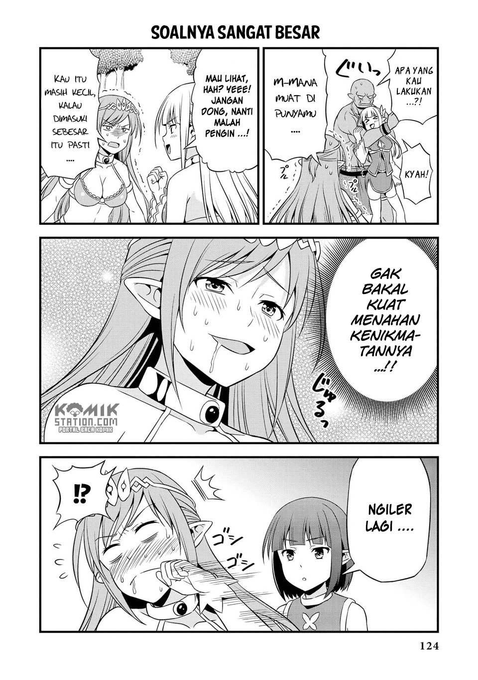 Hentai Elf to Majime Orc Chapter 9.9