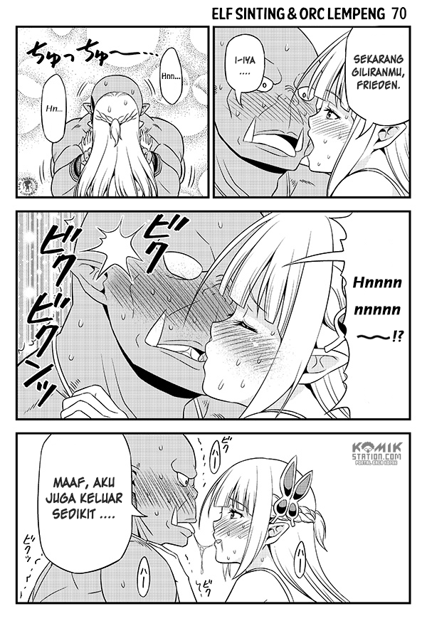 Hentai Elf to Majime Orc Chapter 9