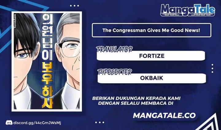 The Congressman Gives Me Good News! Chapter 24