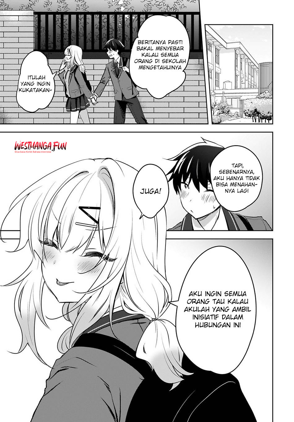 Ushiro no Seki no Gal ni Sukarete Shimatta. Chapter 10