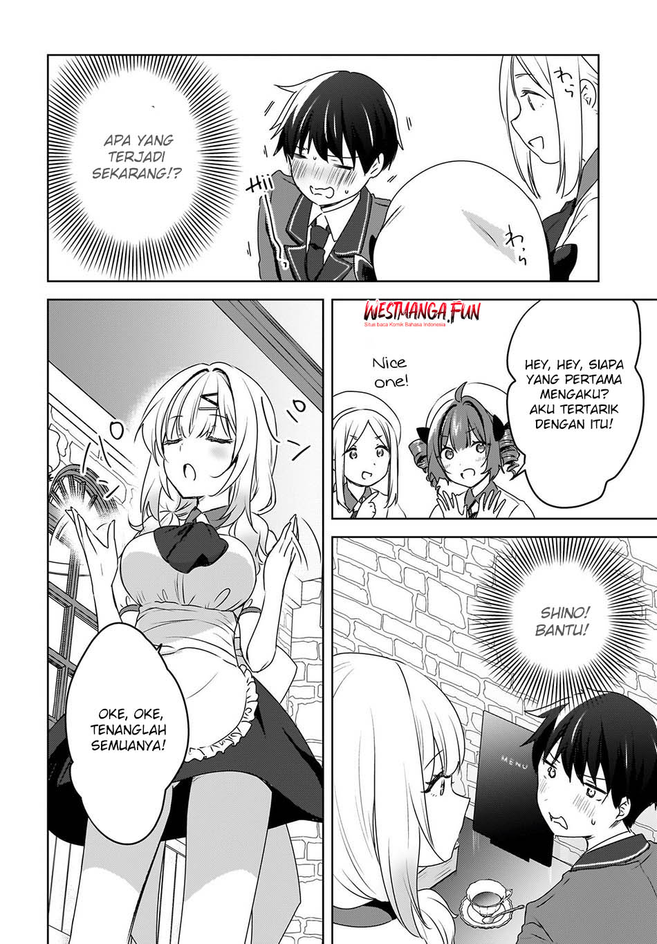 Ushiro no Seki no Gal ni Sukarete Shimatta. Chapter 10