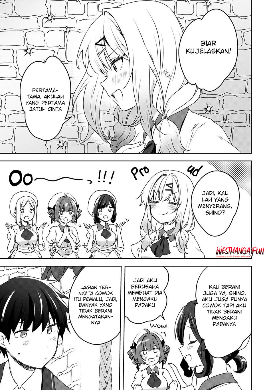 Ushiro no Seki no Gal ni Sukarete Shimatta. Chapter 10