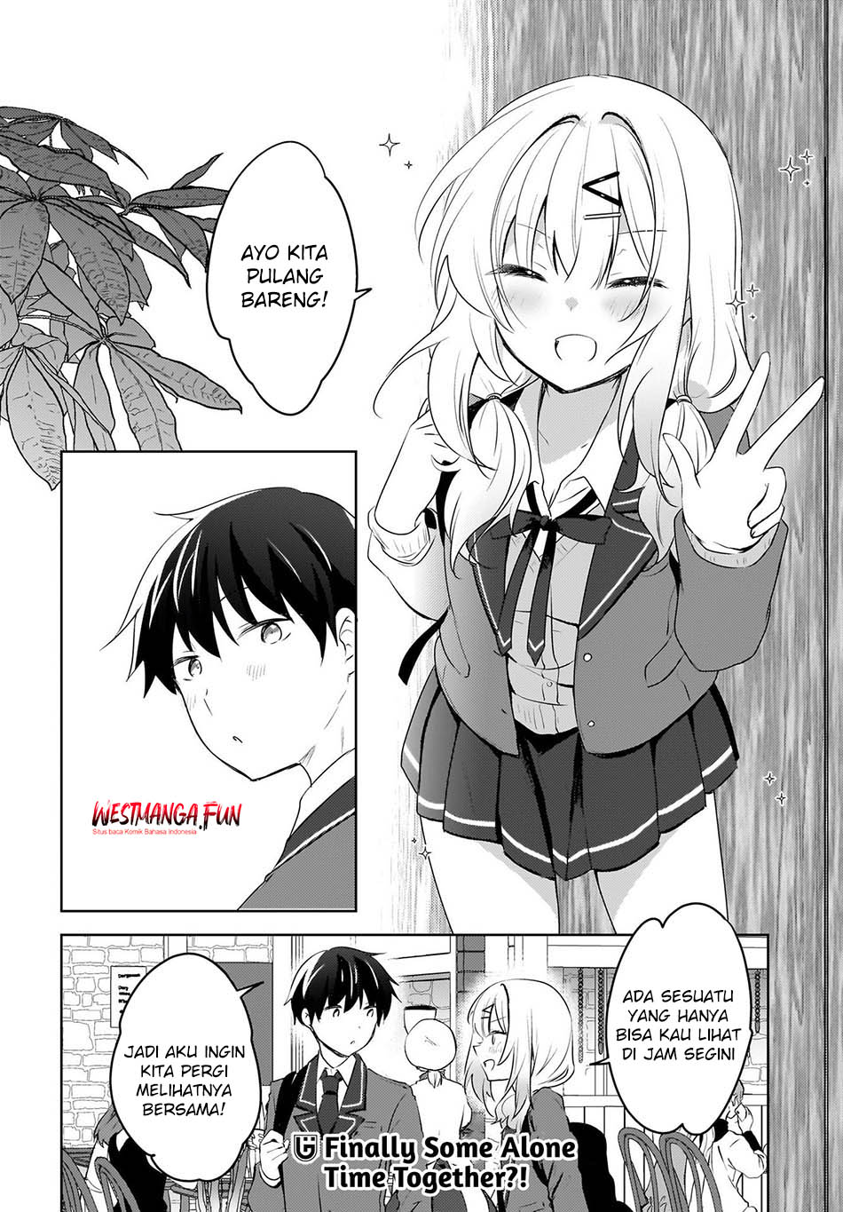 Ushiro no Seki no Gal ni Sukarete Shimatta. Chapter 10