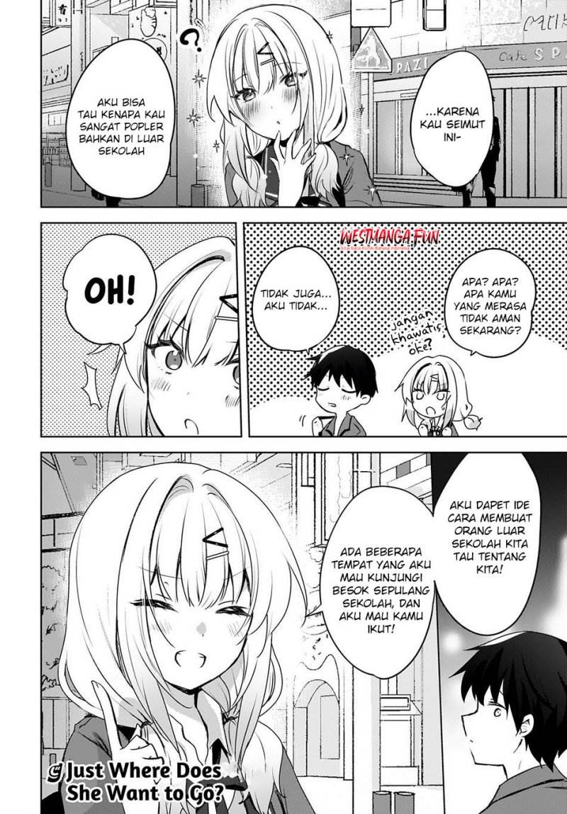 Ushiro no Seki no Gal ni Sukarete Shimatta. Chapter 9