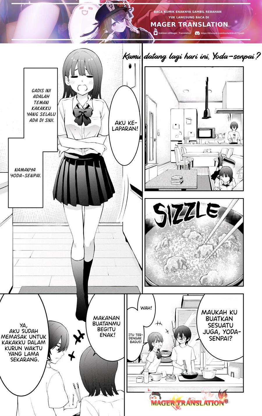 Kyou mo Kitansu ka, Yoda-senpai. Chapter 2