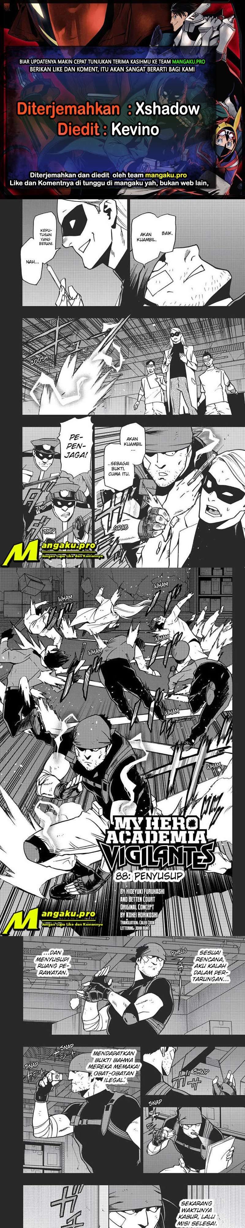 Vigilante: Boku no Hero Academia Illegals Chapter 88