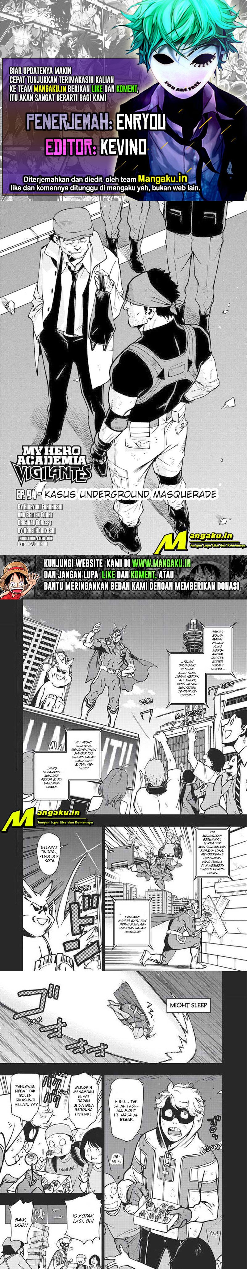 Vigilante: Boku no Hero Academia Illegals Chapter 94