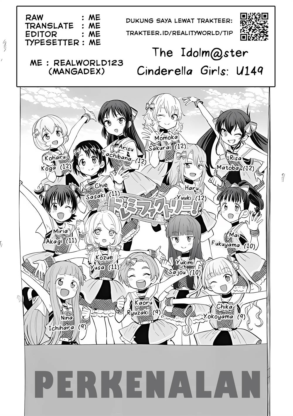 THE iDOLM@STER Cinderella Girls – U149 Chapter 129