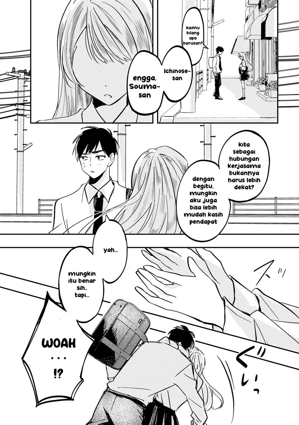 Aisare Tenshi na Classmate ga, Ore ni Dake Itazura ni Hohoemu Chapter 1