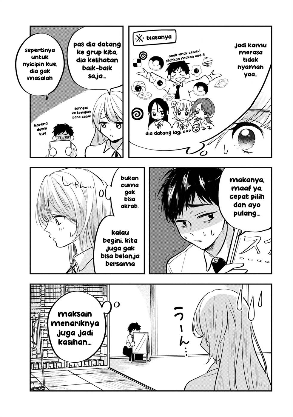 Aisare Tenshi na Classmate ga, Ore ni Dake Itazura ni Hohoemu Chapter 3