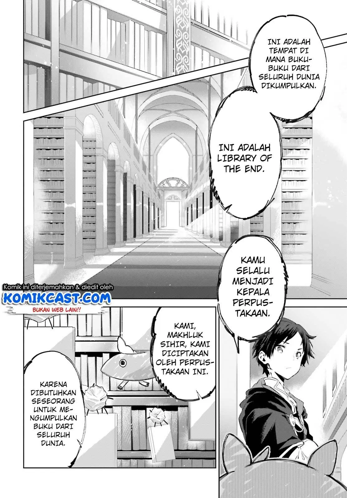 Kagami No Mukou No Saihate Toshokan: Kou No Yuusha To Itsuwari No Maou Chapter 01