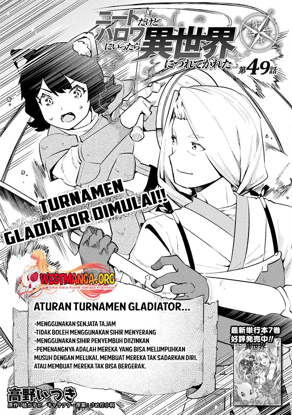 NEET dakedo Hello Work ni Ittara Isekai ni Tsuretekareta Chapter 50