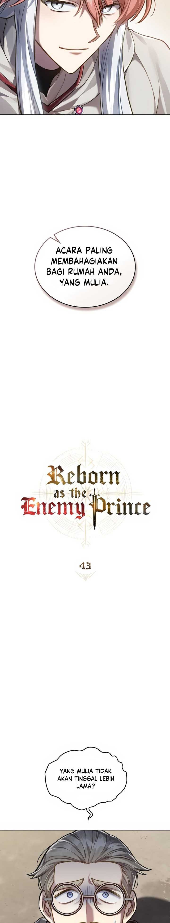 Reborn As The Enemy Prince Chapter 43