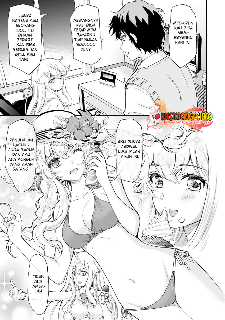 Isshou Hatarakitakunai Ore ga Classmate no Daininki Idol ni Natsukaretara Chapter 3