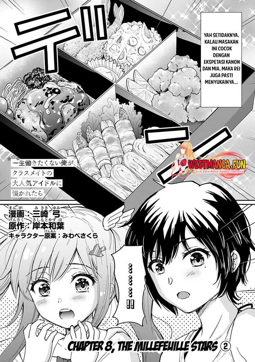 Isshou Hatarakitakunai Ore ga Classmate no Daininki Idol ni Natsukaretara Chapter 8