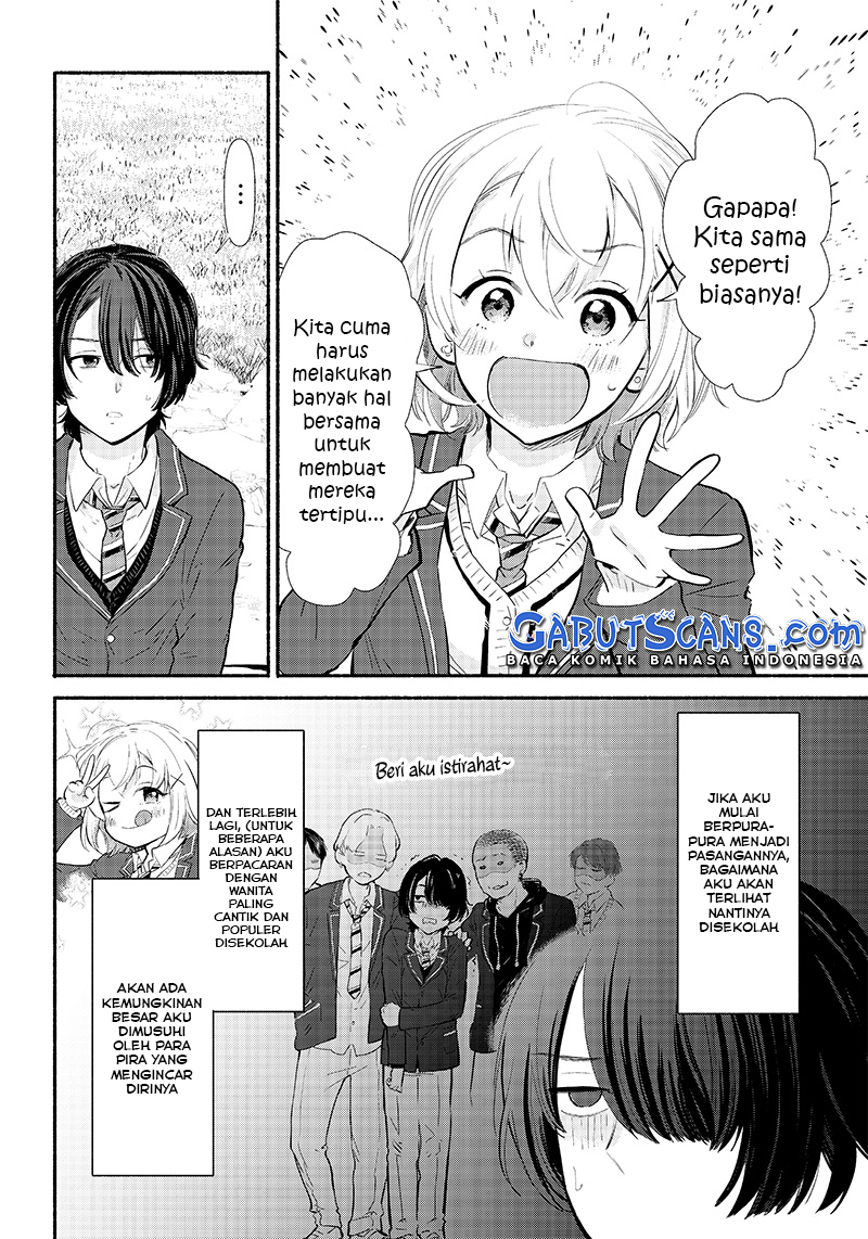 Nee, Mou Isso Tsukiacchau? Osananajimi no Bishoujo ni Tanomarete, Camo Kareshi Hajimemashita Chapter 2