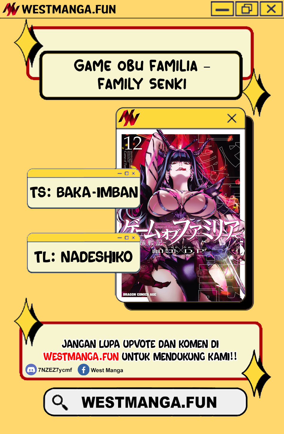 Game obu Familia – Family Senki Chapter 66