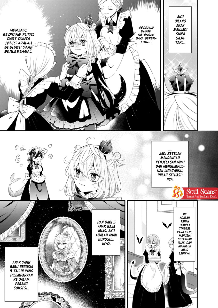 Makai Youjo ni Tensei Shita Oji-san wa Heiwa no Tame ni Maou ni Naritai Chapter 1