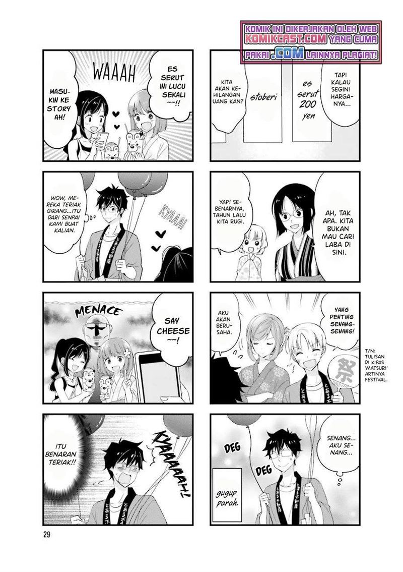 Chicchai Senpai ga Kawaisugiru. Chapter 19