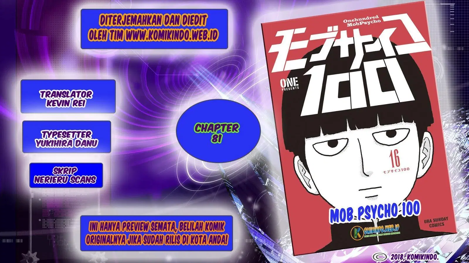 Mob Psycho 100 Chapter 81