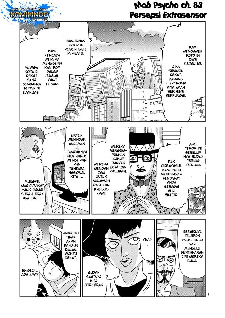 Mob Psycho 100 Chapter 83