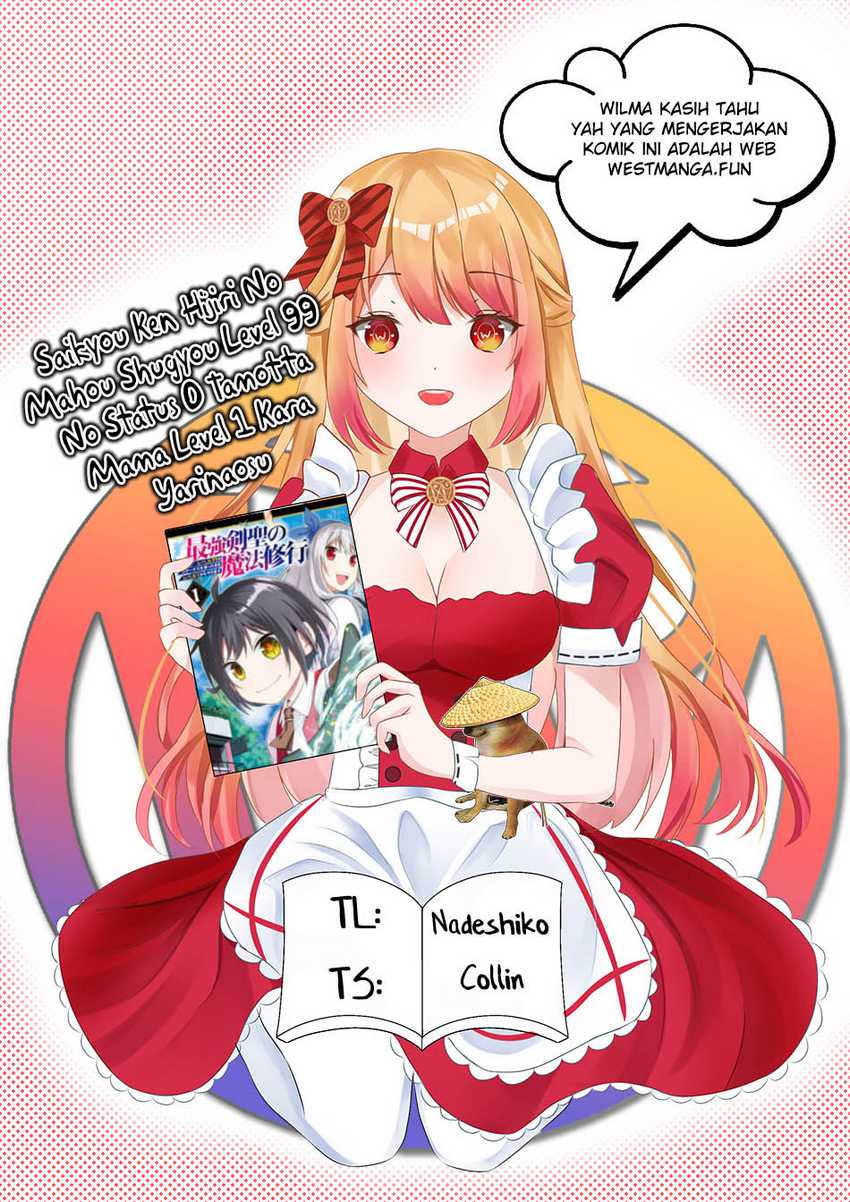 Saikyou Ken Hijiri No Mahou Shugyou: Level 99 No Status O Tamotta Mama Level 1 Kara Yarinaosu Chapter 10.1