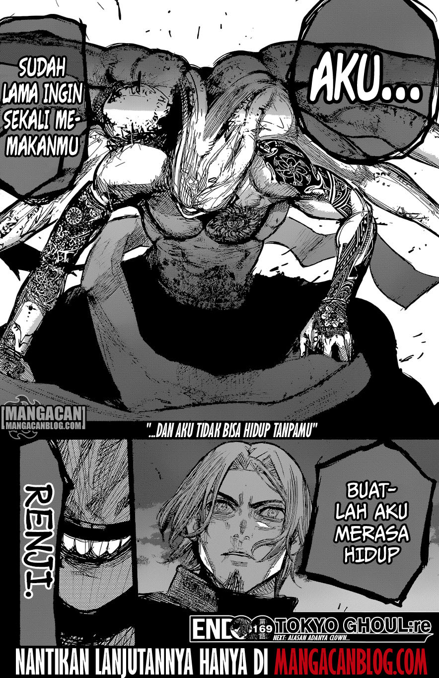 Tokyo Ghoul:re Chapter 169