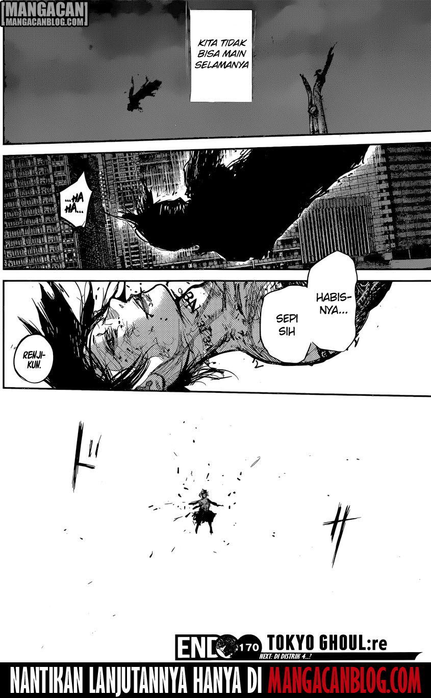 Tokyo Ghoul:re Chapter 170