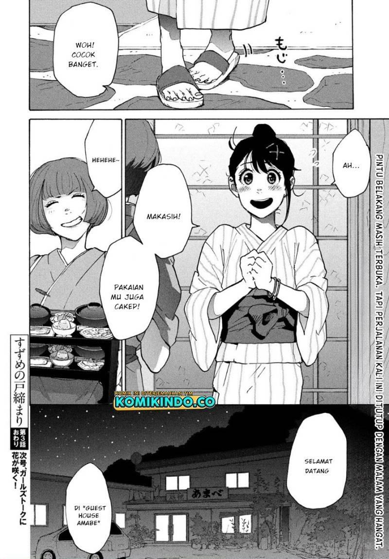 Suzume no Tojimari Chapter 3