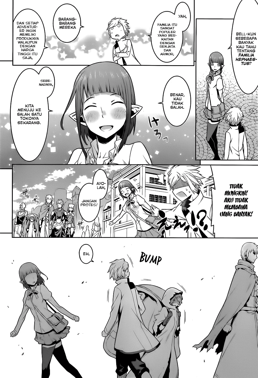 Dungeon ni Deai o Motomeru no wa Machigatte Iru Darou ka Chapter 14